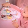 Tooky Toys Medinis trijų aukštų saldumynų stovas su keksiukais TOOKY TOY