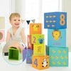 ClassicWorld Classic World Medinė Žaislų Dėžė Blokai Edukacinė Puzlė