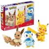 Mega Pokemon - Trio Pokemonów do zbudowania 3-pak