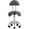 Activeshop Kosmetologinė meistro kėdutė STOOL BEAUTY 3 Pilkas