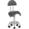 Activeshop Kosmetologinė meistro kėdutė STOOL BEAUTY 3 Pilkas