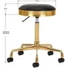 Activeshop Kosmetologinė meistro kėdutė GREEK MODEL 1 Juodas GOLD