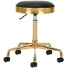 Activeshop Kosmetologinė meistro kėdutė GREEK MODEL 1 Juodas GOLD