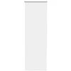 Naktinis roletas baltos spalvos 45x175 cm audinio plotis 40,7cm