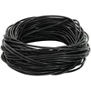 Odinė gija Juoda Ø2 mm x 10 m Oda