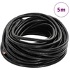 Odinė gija Juoda Ø4 mm x 5 m Oda