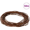 Odinė gija Šviesiai rudas Ø1 mm x 50 m Oda