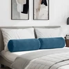 Pagalvės 2 pcs Mėlyna Ø 25 x 70 cm Kordūrinis audinys