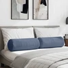 Pagalvės 2 pcs Mėlyna Ø 25 x 70 cm Kordūrinis audinys