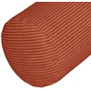 Pagalvės 2 pcs Raudona oranžinė Ø 15 x 40 cm Kordūrinis audinys