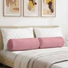 Pagalvės 2 pcs Rožinė Ø 25 x 70 cm Kordūrinis audinys
