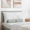 Pagalvės 2 pcs Šviesiai pilka Ø 15 x 40 cm Kordūrinis audinys