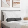 Pagalvės 2 pcs Tamsiai pilka Ø 15 x 40 cm Kordūrinis audinys