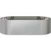Pakelta sodo lova Galvanizuotas plienas 140 x 40 x 40 cm