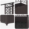 Pakeltas lovas su trelėmis ir stogu Ruda 202 x 40 x 136 cm PP