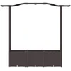 Pakeltas lovas su trelėmis ir stogu Ruda 164 x 40 x 138 cm PP