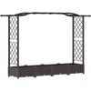 Pakeltas lovas su trelėmis ir stogu Ruda 207 x 40 x 123 cm PP