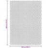 Stovyklavimo paklotas, antracito spalvos, 3,5x2,5m