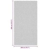 Stovyklavimo paklotas, antracito spalvos, 4x2m