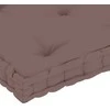 Paletės/grindų pagalvėlė, taupe spalvos, 73x40x7cm, medvilnė
