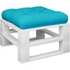 Paletės pagalvėlė, turkio spalvos, 50x50x12cm, audinys