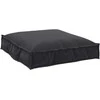Pallet pagalvių rinkinys 2 pcs Juoda Oksfordo audinys