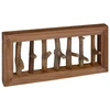 Paltų Kabliukas Natūrali 50 x 10 x 25 cm Kietas mahonio mediena