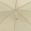 Paplūdimio skėtis nuo saulės, smėlio geltonos spalvos, 240cm