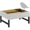 Paukščių šėrykla Sidabro 80 x 28 x 13.5 cm Cinkuota plienas
