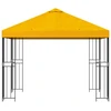 Pavėsinė 3 x 3 m Geltona Poliesteris ir plienas 190 gsm