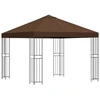 Pavėsinė 3 x 3 m Ruda Poliesteris ir plienas 190 gsm