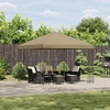 Pavėsinė 3 x 3 m Smėlio Poliesteris ir plienas 190 gsm