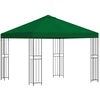 Pavėsinė 3 x 3 m Žalia Poliesteris ir plienas 190 gsm