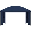 Pavėsinė 4 × 3 m Mėlyna Poliesteris ir plienas 190 gsm