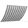 Pavėsinė Antracito ir baltos 400 x 150 cm