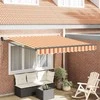 Pavėsinė Geltona ir Oranžinė 350 x 250 x 165 cm