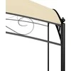 Pavėsinė, kreminės spalvos, 3x3x2,65m, 180 g/m²