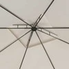 Pavėsinė, kreminės spalvos, 3x3x2,7m, 160g/m²