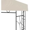 Pavėsinė, kreminės spalvos, 3x3x2,7m, 160g/m²