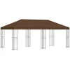 Sodo Paviljonas 6 x 3 m Ruda Poliesteris ir plienas 190 gsm