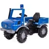 Pedalinis sunkvežimis policijos automobilis Rolly Toys RolliUnimog Mercedes-Benz