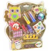 Lean Cars Kosmetikos ir nagų dailės rinkinys vaikams LeanToys Owl Nail Art Makeup Set, 1 vnt.