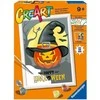 Dėlionė Piešimo pagal skaičius rinkinys CreArt Ravensburger 23712 Happy Halloween