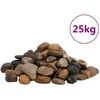 Poliruoti akmenukai, įvairių spalvų, 25kg, 2–5cm