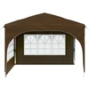Pop-up šventinis palapinė 290 x 290 x 245 cm Taupe