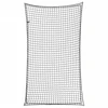 Priekabos tinklas su elastine virve, juodas, 6x3,5m, PP