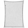 Priekabos tinklas su elastine virve, juodas, 4x3m, PP