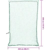 Priekabos tinklas su elastine virve, žalias, 3,5x2,5m, PP