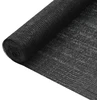 Privatumo suteikiantis tinklelis, juodas, 3,6x25m, HDPE, 75g/m²