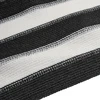 Privatumo užtikrinimas, antracito ir baltos spalvos, 1x10 m, HDPE, 150 g/m²